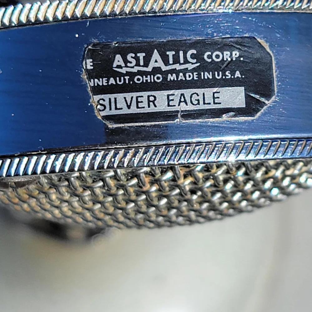 Retro Silver Desktop Microphone